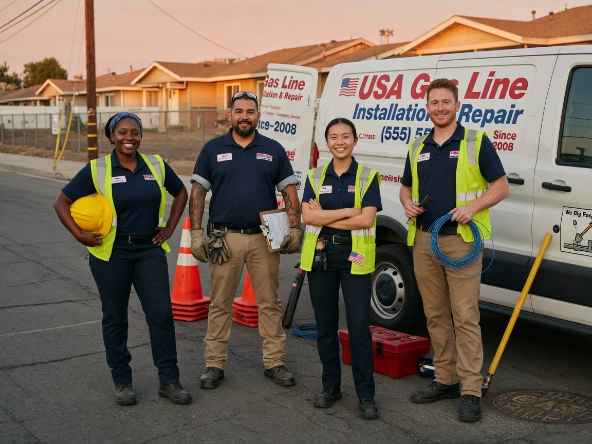 Gas Line Installation company in Arma, KS